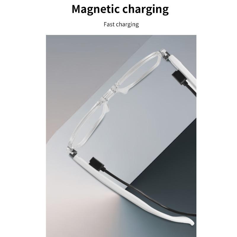 Smart Glasses Bluetooth Audio Glasses Double Beam Color Changing Glasses Anti Blue Light Listening To Music Making Calls Anti UV Sunglasses