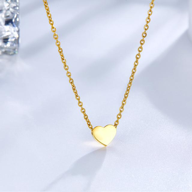 Не выцветает Нержавеющая сталь Звезда Кулон Ожерелье Крошечные ошейники В Форме Сердца Богемия Чокер Для Женщин Оптовая Продажа Модных Ювелирных Изделий