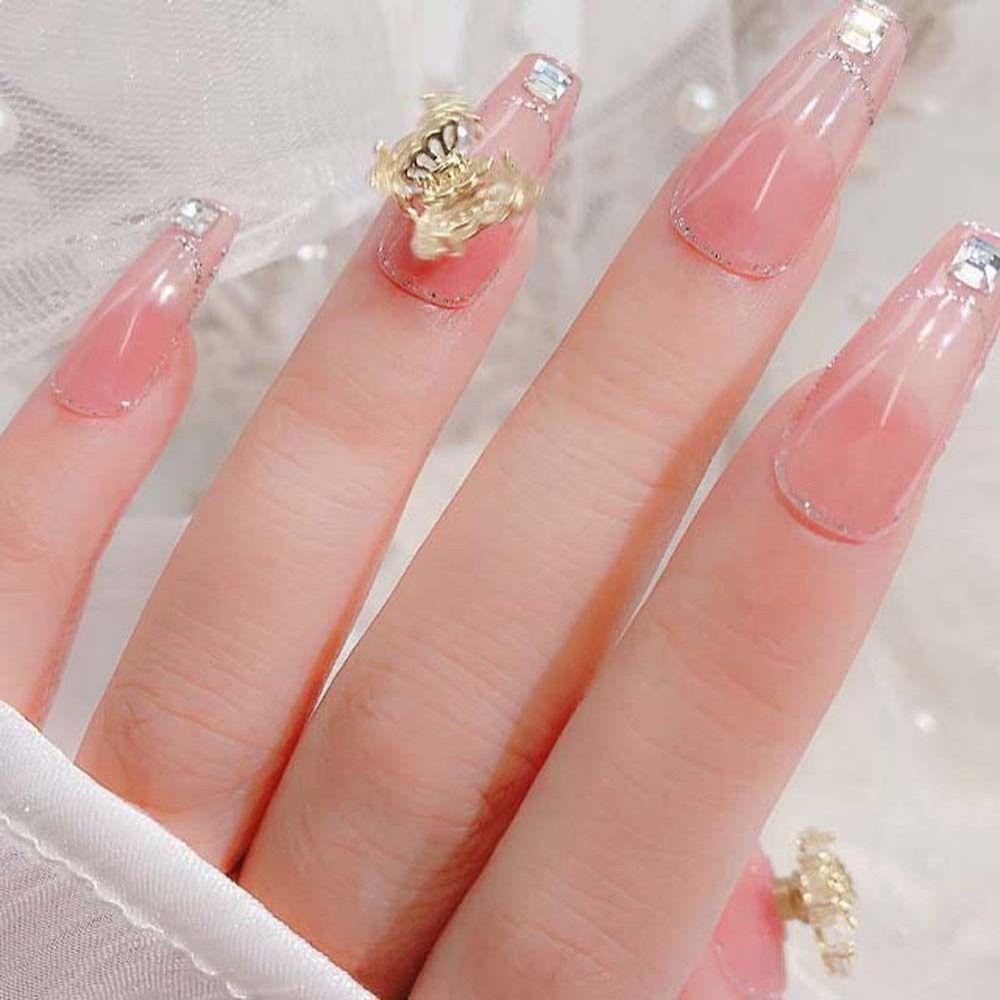 Accessories Butterfly Nail Art Rhinestones Nail Jewelry Nail Art Decorations Rotating Nail Drills