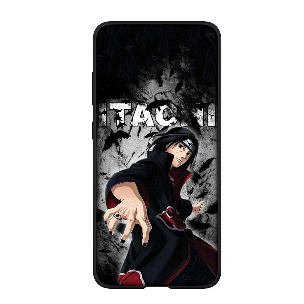 Для Samsung Galaxy S24 S23 iPhone 16 15 14 Xiaomi Redmi Note 13 12 11 8Plus 9 Pro Max X XR чехол для телефона Наруто Акацуки Итачи Учиха OPPO Huawei чехол