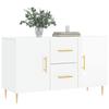 VidaXL Buffet High-gloss White 100x36x60 Cm Engineered Wood 828158