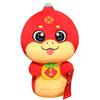 Cute Zodiac Blessing Snake Doll Stuffed Lucky Snake Doll Plushies Snake Year Mascot Toy  Home Decor