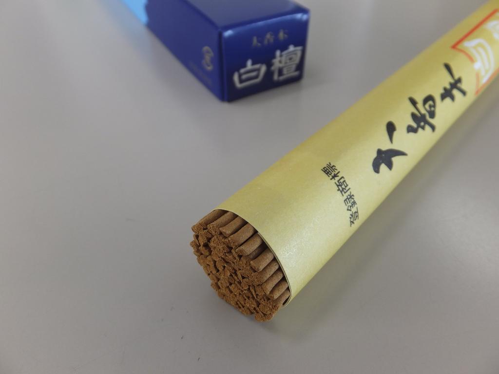 Seikado incense large incense 1 long piece sticks, sandalwood,