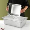 Wuhe 304 Stainless Steel Rectangular Gastronorm Food Pan