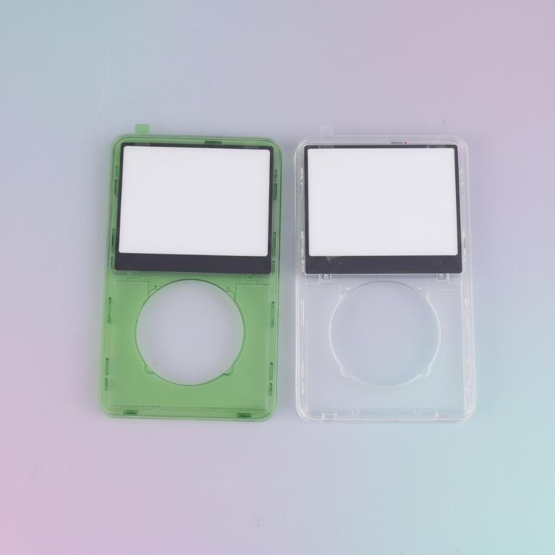 Цветной Прозрачный Передний Корпус Чехол Для IPod Video 5-го Поколения Video 30GB 60GB 80GB MP3 Аксессуары