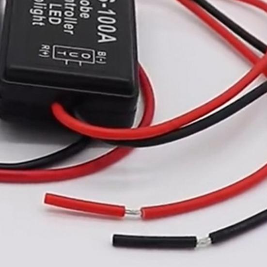 Реле дневных ходовых огней, водостойкий регулируемый контроллер стоп-сигнала, жгут проводов, диммер, вкл/выкл, автомобильный продукт