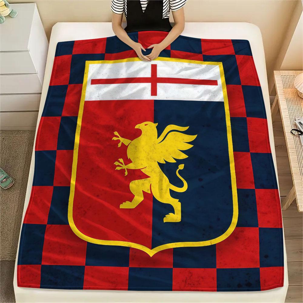 Genoa C.F.C Blanket, High quality Comfortable for All Seasons, Home Decor, Warmth and Comfort