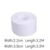 1 шт., уплотнительная лента для ванной комнаты, раковины для душа, ПВХ, самоклеящаяся водостойкая наклейка на стену для раковины, ванной, туалета