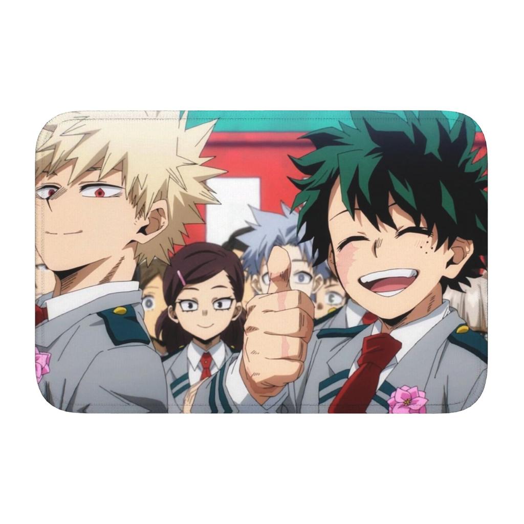 My Hero Academia Передний Этаж Входная Дверь Приветственные Коврики Для Дома Кухня Ванная Комната Коврик Для Двери Спальня Ковер Коврик Для Ног