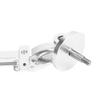 179mm RC Steering Front Axle Aluminium Alloy Silver RC Car Upgrade Part for Tamiya 1/14