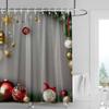 Украшение дома шторки для душа для ванной водонепроницаемая шторная ткань Современный скандинавский стиль Гостиная С Рождеством зимний