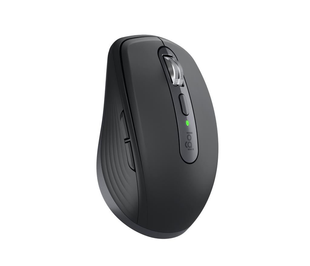 Logitech Mx Anywhere 3S Wireless Mouse Graphite Optical Sensor 1 Pc