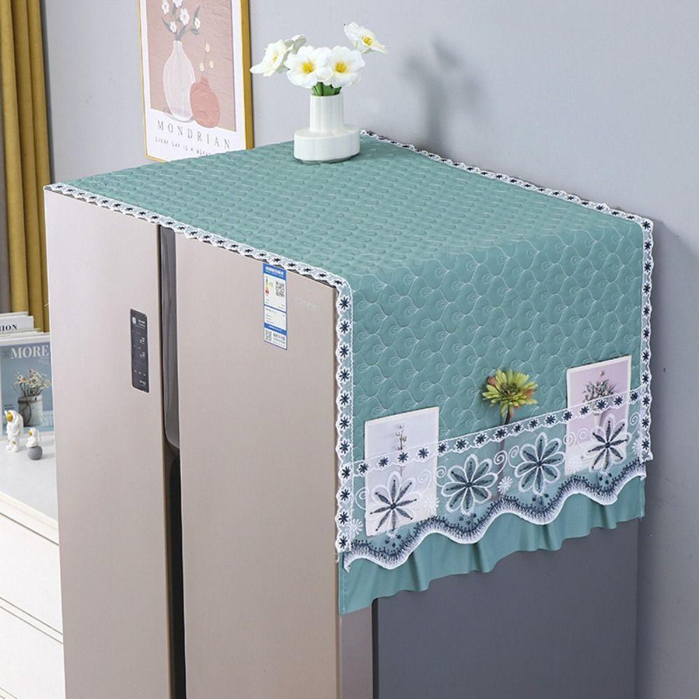 55x140cm Cabinet Decoration Cover Single Door Refrigerator Protection Cover
