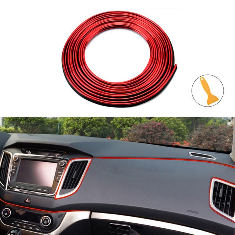 3M Мягкий клей хромировал полосу отделки двери автомобиля на устойчивых к трению универсальных автомобильных аксессуарах для интерьера