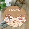 Customizable C-Chip 'n' Dale Round Non-Slip Carpet - Ideal for Garden, Picnic, Office, Perfect for Decoration, Suitable For All Seasons
