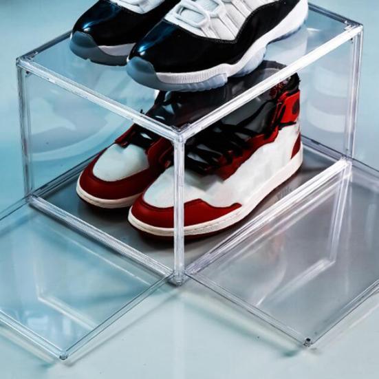 Демонстрационная коробка большой емкости, изготовленная вручную, экономящая место, прозрачная, видимая, глухая коробка, витрина для куклы, для дома