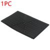 Автомобильная ковровая доска, пластина, накладка на пол, накладка под пятку, коврик для пола, накладка на педаль, крышка, черный ПВХ, водонепроницаемый, 23 см x 15 см, положение водителя, противоскользящий