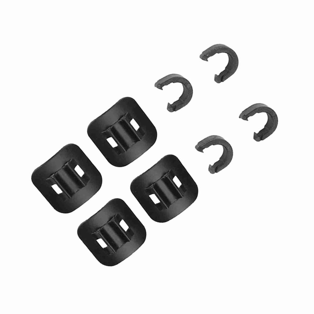 4 PCS Mountain Bike Brake Cable Tube Guide Shifter Adapter Bicycle Frame C Buckle