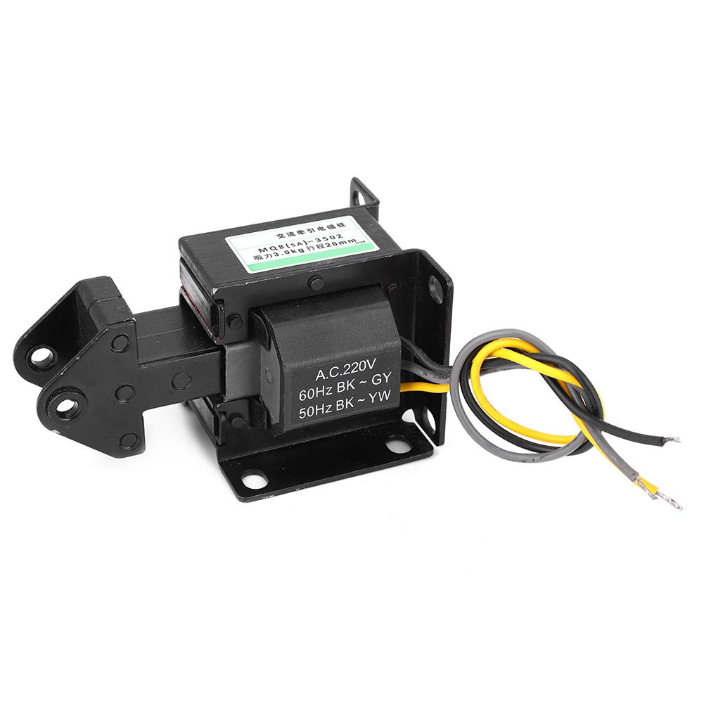 MQ8(ЮАР)3502 Соленоид тягового электромагнита переменного тока, 220 В переменного тока, 29,4 Н, ход 20 мм