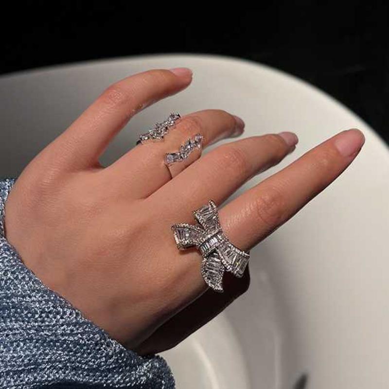 Sace Gems Классическое кольцо из медного сплава с цирконом, женские ювелирные изделия, свадебный подарок для вечеринки