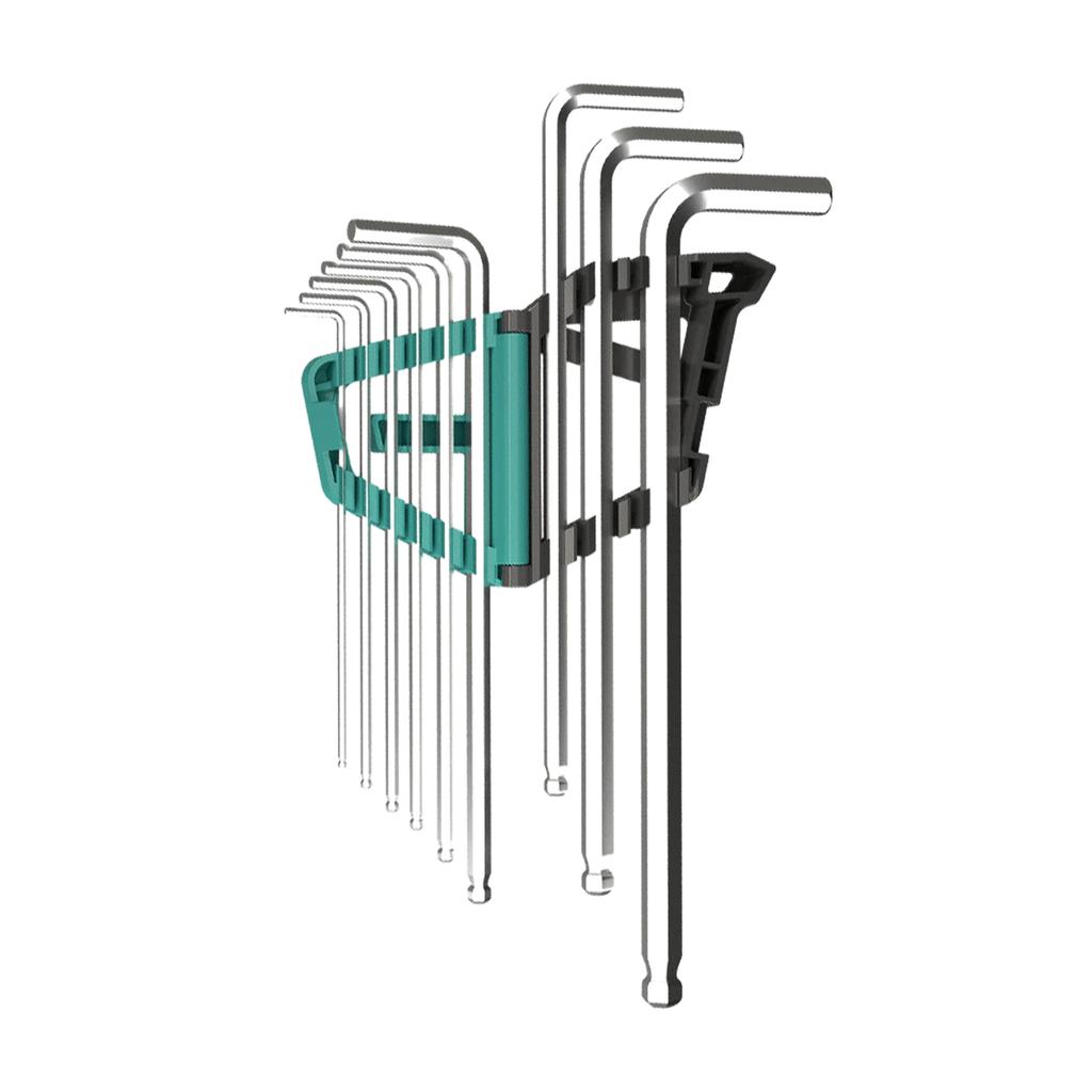 9 шт. шестигранный ключ SVCM + набор гаечных ключей шестигранная отвертка ручные инструменты шариковый наконечник L-образные ключи