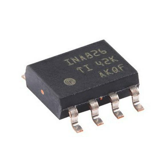 INA826AIDR SOIC-8 High-Precision Instrumentation Amplifier with Single-Channel Rail-to-Rail Output