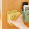 1Pcs Remote Control Storage Box, No Punching Remote Control Bracket, Wall Mounted Bracket, Charging Bedside Container Holder