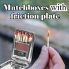 Металлическая коробка Matchbox, герметичная, из нержавеющей стали, водонепроницаемая, пылезащитная, для хранения таблеток, набор для выживания, ретро-металлическая коробка для хранения, аксессуары