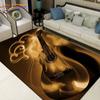 3d креативный коврик для гитары «Вода и огонь», коврики, ковры для украшения гостиной, спальни, нескользящие коврики для кухни, ванной комнаты