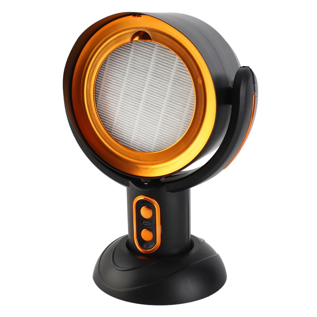 Desktop Range Hood 2 Speed Negative Ion USB Powered Portable Kitchen Exhaust Fan for Apartment 5V 8W