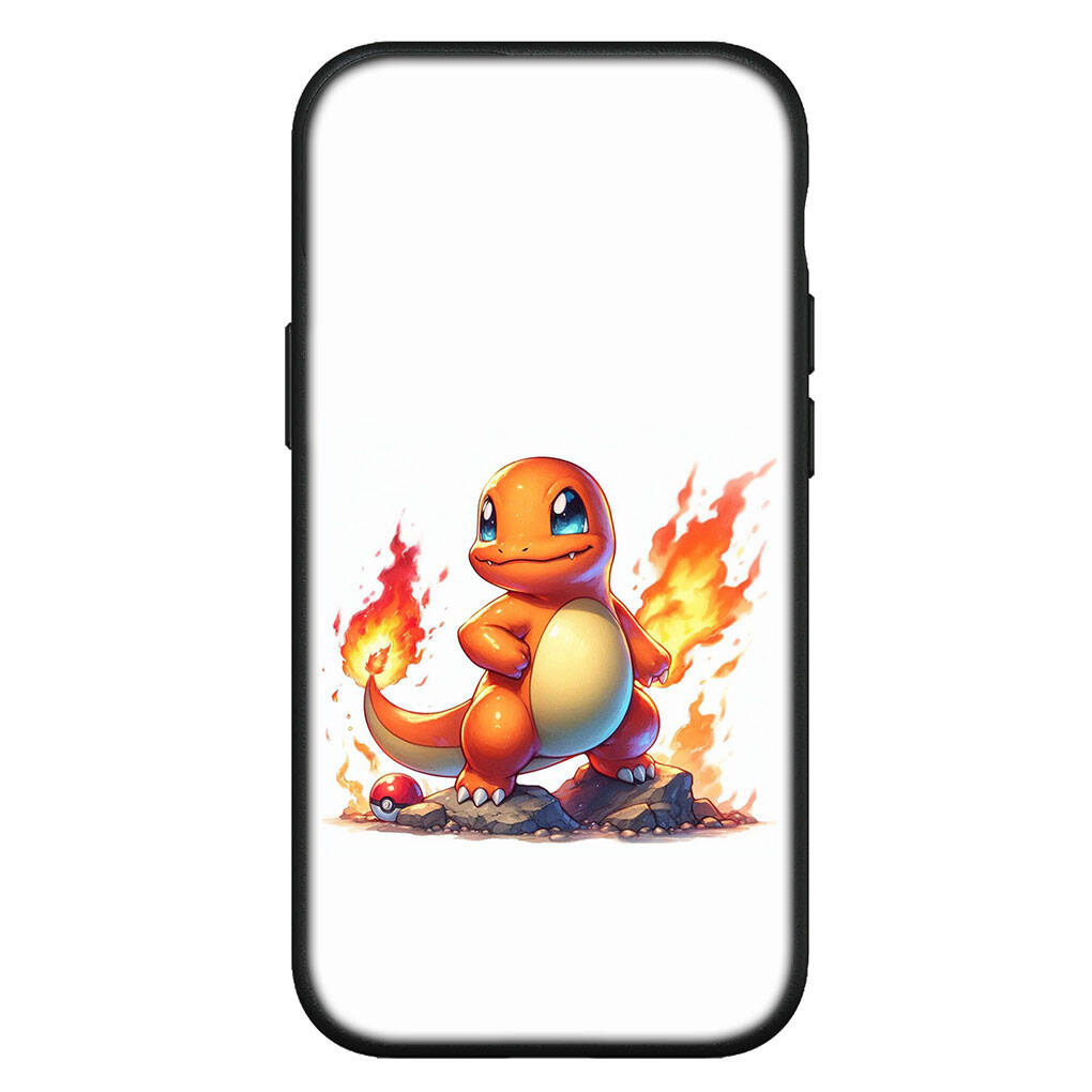 Cover for iPhone 17 16 15 Xiaomi Poco Redmi Note 14 13 12 11 Pro Max X 16e Samsung Galaxy S25 S24 S23 OPPO Huawei Charmander Anime Pikachu Phone Case