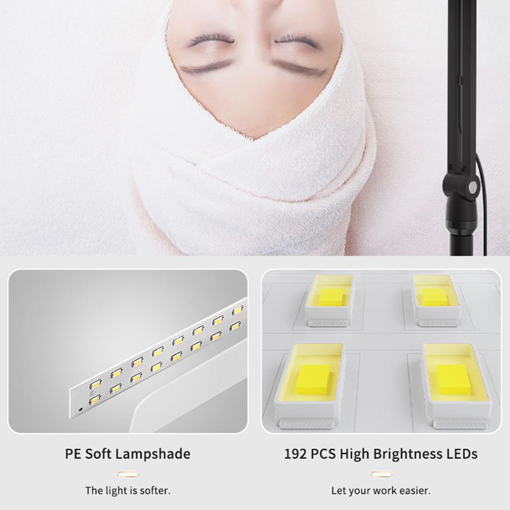 Half-circle Embroidery Curved Half Moon Beauty Salon Eyelash Light Tattoo Nail Eyebrow Lashes