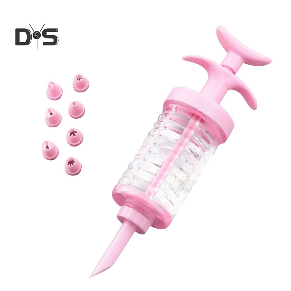 Прочная пресс-форма для изготовления печенья с 8 насадками для торта, нетоксичный набор инструментов