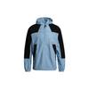 Originals Trefoil Color-Block Loose Fit Hooded Jacket Men Outerwear Sky-Blue H09103