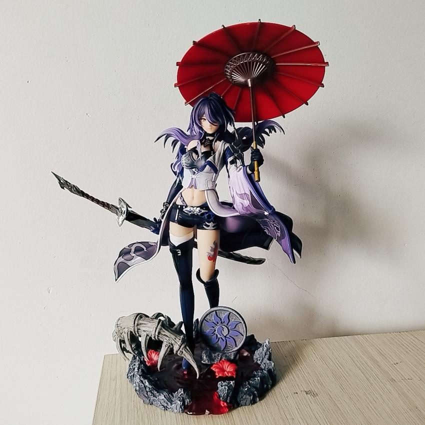 38СМ Хуан Цюань Honkai Star Rail Серебряная Кафка Девушка-Волк фигурка ПВХ Аниме Игрушка-фигурка Игровой Коллекционный Модель Кукла Подарки