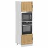 VidaXL Oven Cabinets 2 Pcs Porto Artisan Oak Engineered Wood 3315060