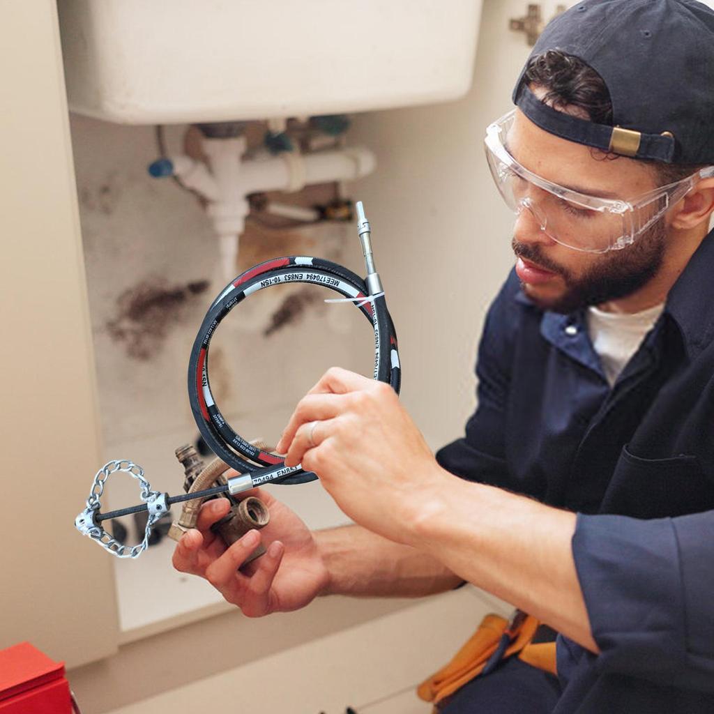 Гибкий вал для прочистки канализации, удаления накипи, инструменты для бурения трубопроводов, многоцелевая роторная цепь для удаления накипи, для сада, туалета, улицы