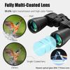 HD Binoculars Telescope Waterproof Bak4 Prism FMC Lens For Camping Outdoor Travel