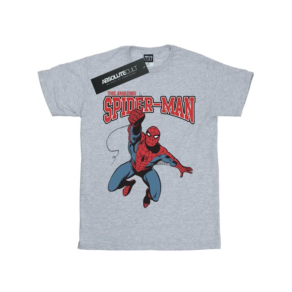 Marvel Mens Spider-Man Leap T-Shirt
