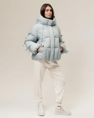 Пуховик женский SNOW OWL 24252 S голубая