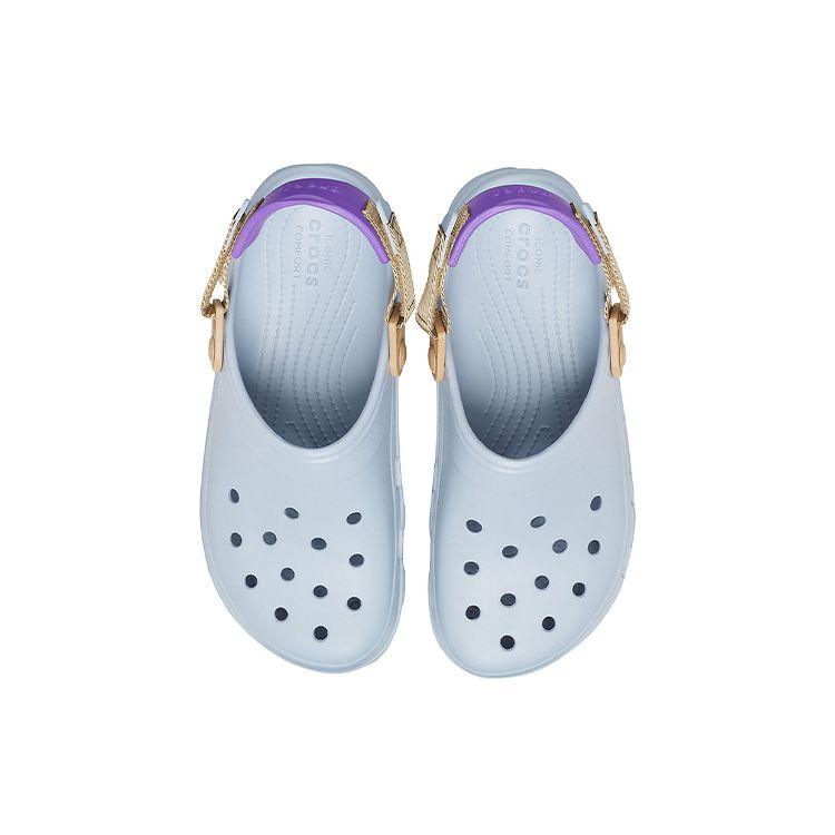 Crocs Клоги для бездорожья EVA Уличные пляжные клоги Унисекс Клоги Синий Серый 206340-0ID