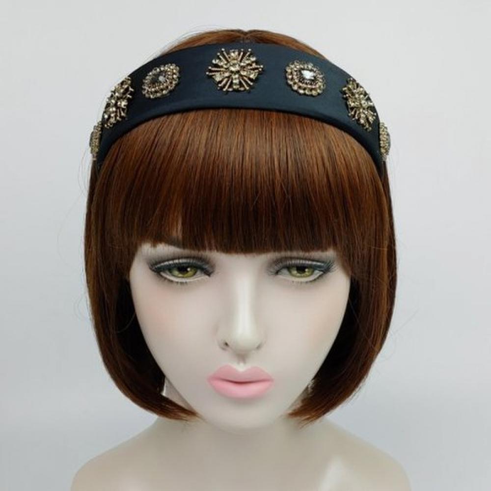Черная диадема Lara Antique Jewel Lalah627