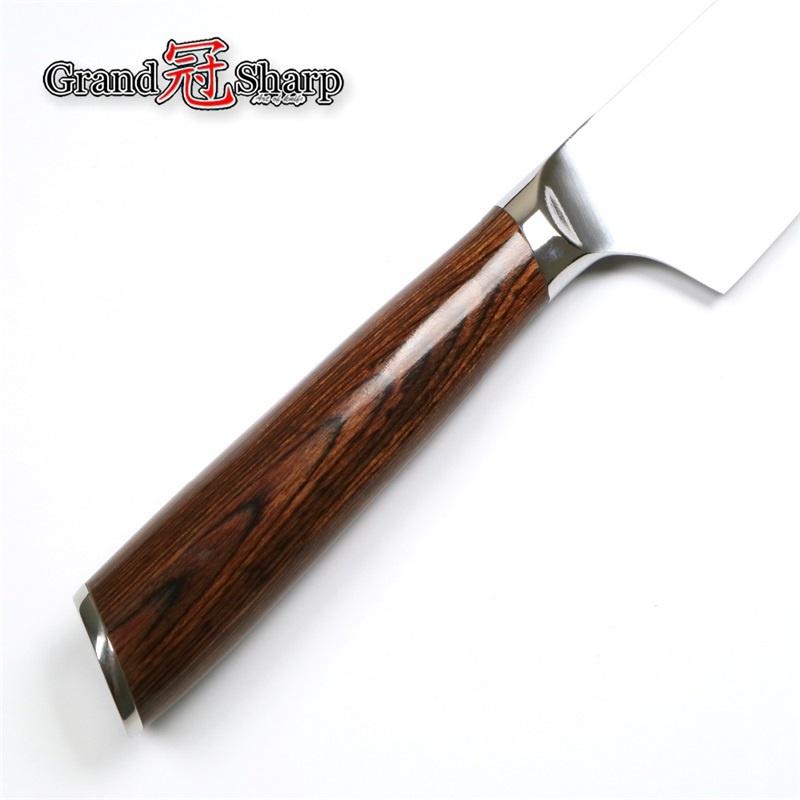 8-дюймовый нож для нарезки, подлинный немецкий молибден-ванадиевая сталь DIN1.4116, набор для резьбы по лососю