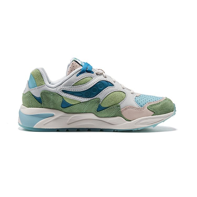SAUCONY Кроссовки унисекс Grid Shadow 2 Creek Marsh зеленые S70782-1