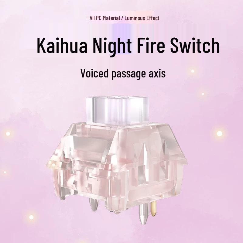 Механический переключатель для клавиатуры Kailh BOX Nightfly Blue Clicky Tactile Hot-Swappable