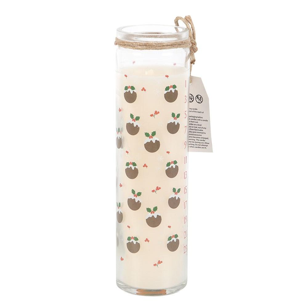 Something Different Адвент Рождественский пудинг Свеча-трубка