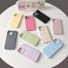 Silicone Case For iPhone 16/iPhone 15 Pro/iPhone 16 Plus/iPhone 14 13 12 11 Pro Max Phone Bumper Shockproof Soft Cover