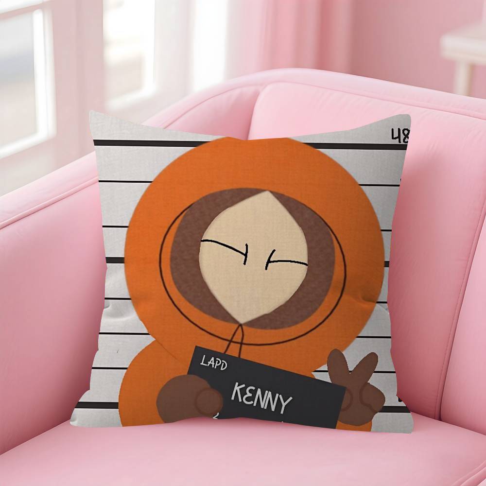 Cartoon SSouth cute PPark Cushion Cover 30x50 Polyester Sofa Cushions Decorative Throw Pillows Home Decoration Pillowcover