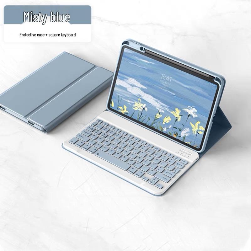 Защитный чехол-клавиатура Bluetooth со слотом для Air Pen для 11-дюймового Huawei MatePad SE 2024