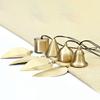 Japanese Copper Wind Chimes - Handcrafted Outdoor Garden Bells with Melodic Tone for Yard & Home Decor